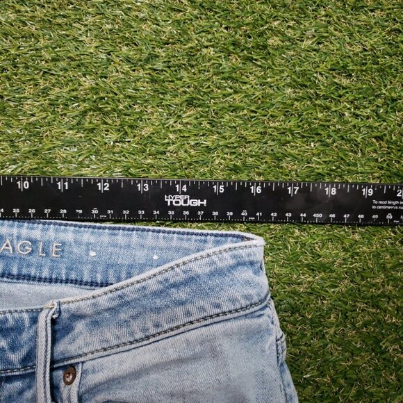 American Eagle Flex Athletic Fit Blue Stretch Denim Jeans Men’s Size 33x32 4753 - Picture 11 of 11